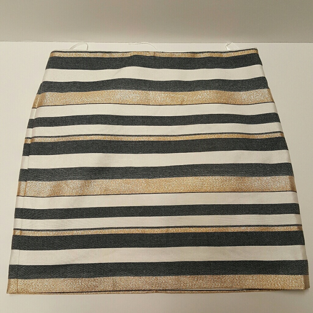 J.Crew shiny mini skirt size 0